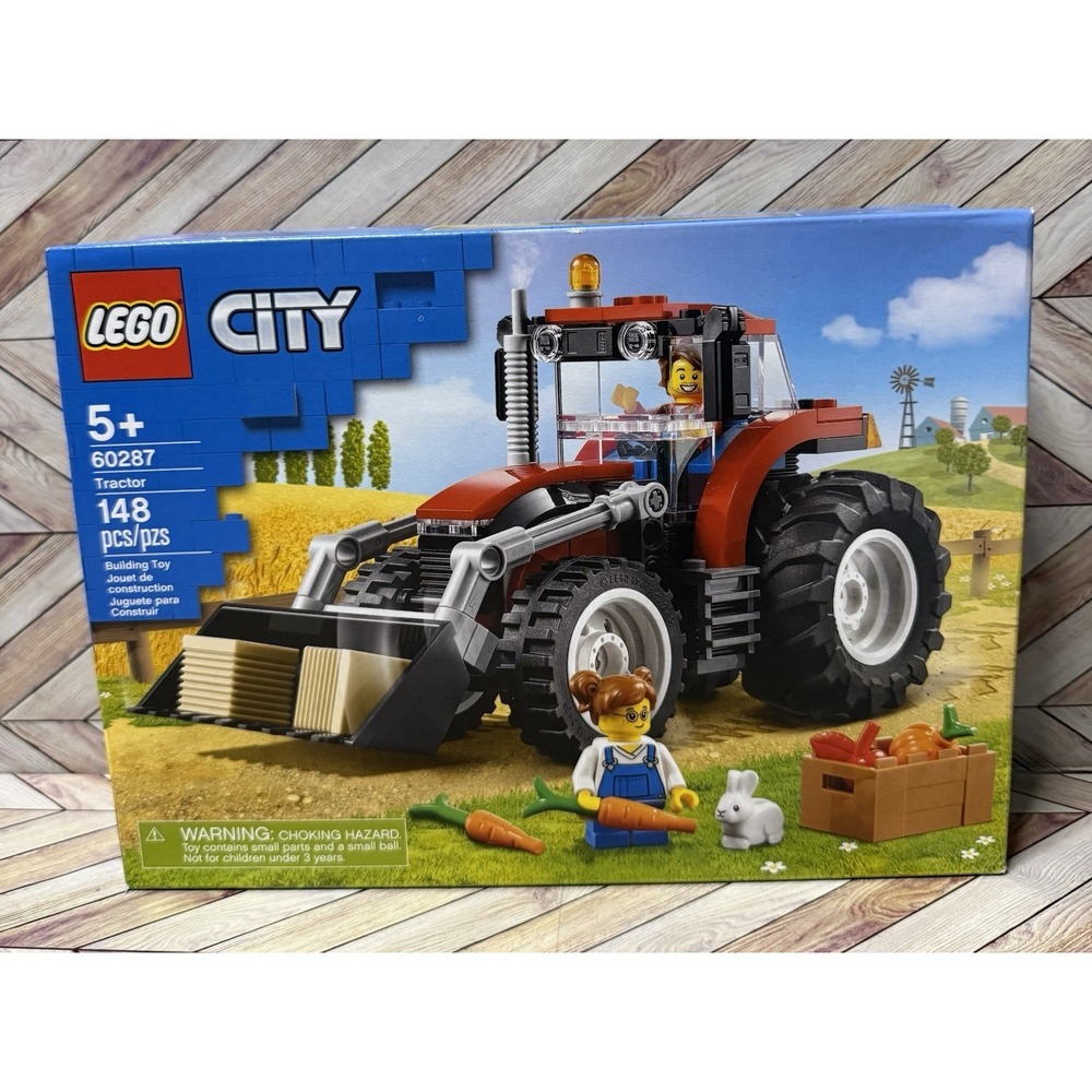 LEGO CITY TRACTOR 148 PCS 60287 NEW IN BOX 2021 Farmer Rabbit